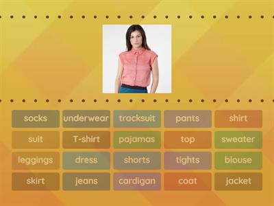 Vocabulary Bank Part 1 - Things You Wear: Clothes