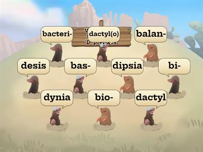 Whack-a-Mole Prefixes 'B'