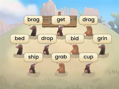 Short vowel beginning BLENDS