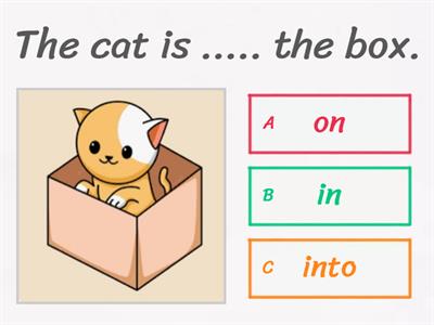 Prepositions of place