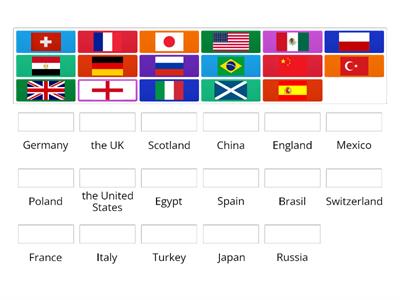 Countries (English File Beginner 1B)