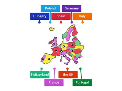 Countries in Europe