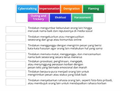 Jenis-Jenis Cyberbullying