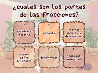 las fracciones