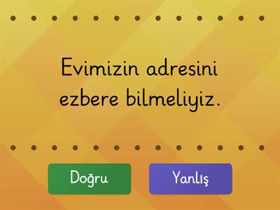 EVİMİZİN ADRESİ