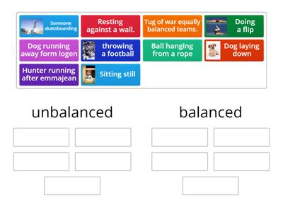 Unbalanced vs balanced- madilynne 