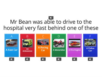 Mr Bean - Hospital - Quiz