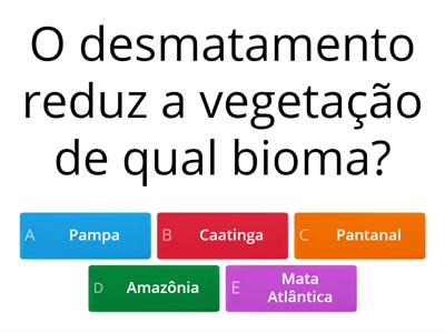 Os biomas brasileiros