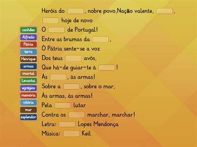  Hino Nacional - A Portuguesa 