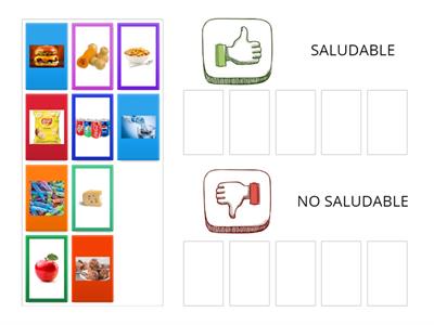 ¿SALUDABLE O NO SALUDABLE?