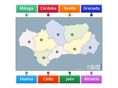 Provincias Andalucía