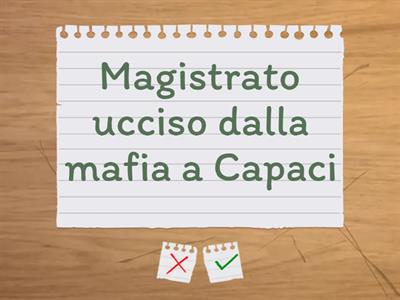 Lessico "La mafia uccide solo d'estate"