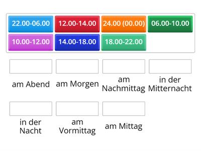  A11 Tageszeiten