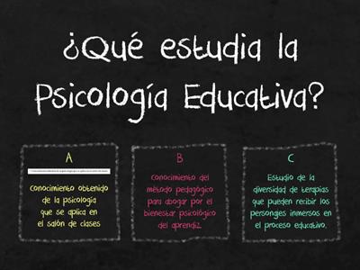 Psicología Educativa 1.