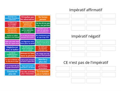 Impératif - à votre santé