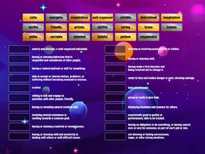 personal qualities starlight 10 unit 2,5