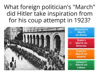 Theme 2 - Opposition 1918-1933 (Part 2)