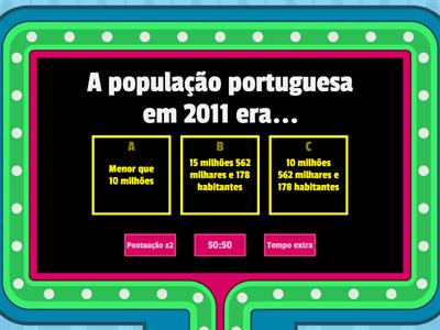 PORTUGAL - Aglomerados populacionais (1º - lê a página 79 de Estudo do Meio e depois começa).