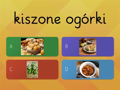 Polskie potrawy narodowe - zadanie 4