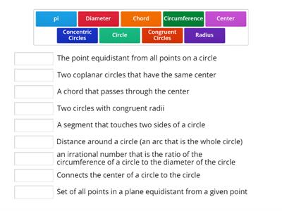  Circles Vocabulary