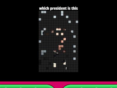 presidents image quiz