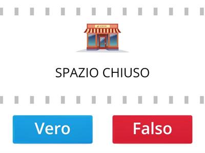 SPAZIO CHIUSO/SPAZIO APERTO