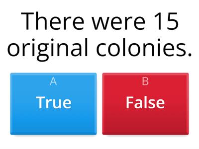 American History True or False Quiz 