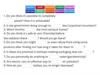 Pollution Discussion