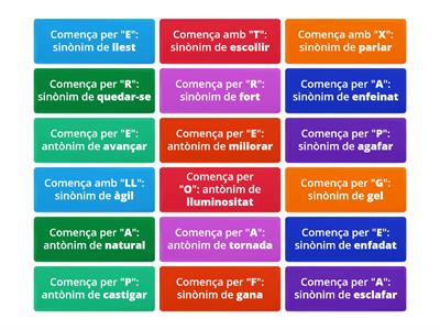 Qüestionari resum curs (lèxic)