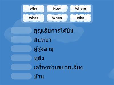 การใช้เทคนิค 5W1H แก้ปัญหา ผู้สูงอายุสูญเสียการได้ยิน