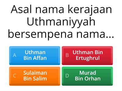 Kerajaan Uthmaniyyah by 88
