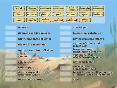 ON SCREEN B1 2A, 2B Definitions check