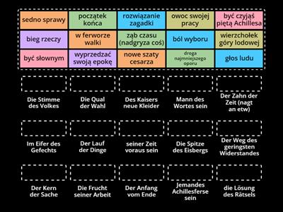 Genitiv interessante Wendungen - ciekawe wyrażenia