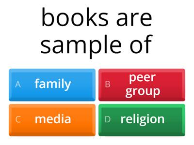 Concept of books and media