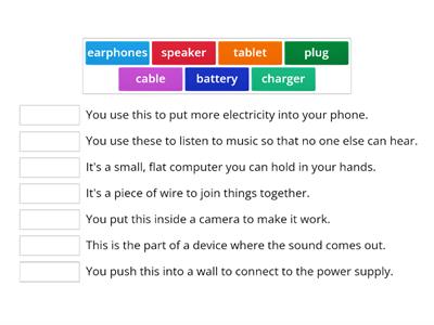 Gadgets, wider world 3 Unit 1