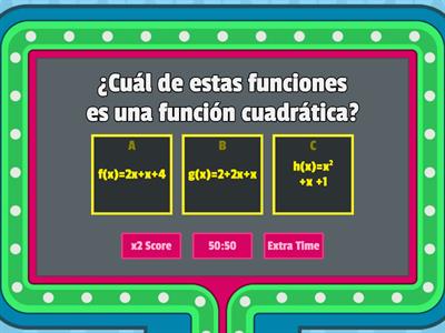 Activación C1: Función cuadrática