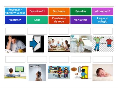 Actividad 2: el día típico de Víctor