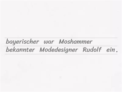 M2 1B Kultur - Rudolf Moshammer