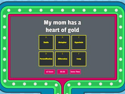 Identify the Figures of Speech in each sentence