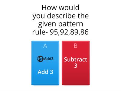 maths pattern 