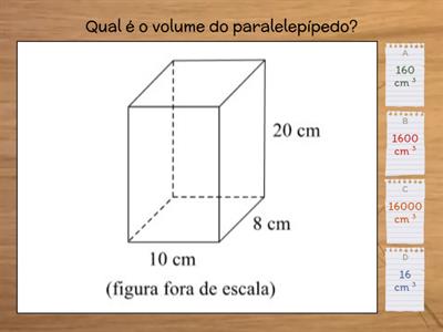 Volume de sólidos geométricos I