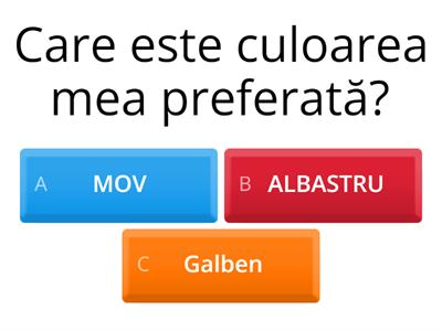 CÂT DE BINE MĂ CUNOȘTI...