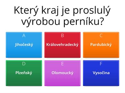  Vlastivěda - kraje ČR