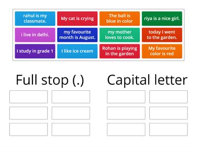 Punctuation worksheet 2 class 5