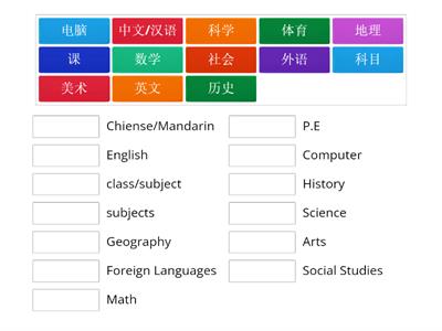 School Subjects