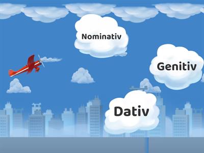 Airplane Gameplay - Nominativ, Akusativ, Dativ and Genitiv