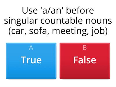 Countable/Uncountable nouns // CCQs