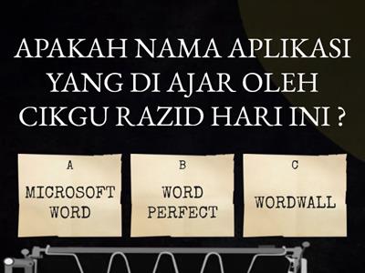 Kuiz Wordwall - Sumber Pengajaran