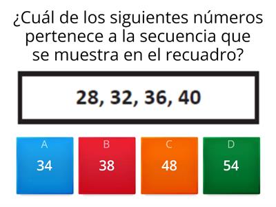 Patrones de multiplicación y división