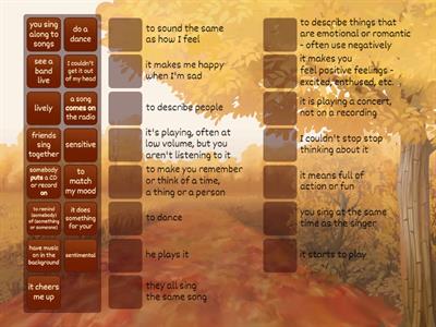 Outcomes U4. reading vocabulary